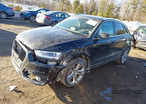 2015 Audi Q3 2.0T Premium Plus z USA, uszkodzony, nr VIN WA1GFCFS2FR008560